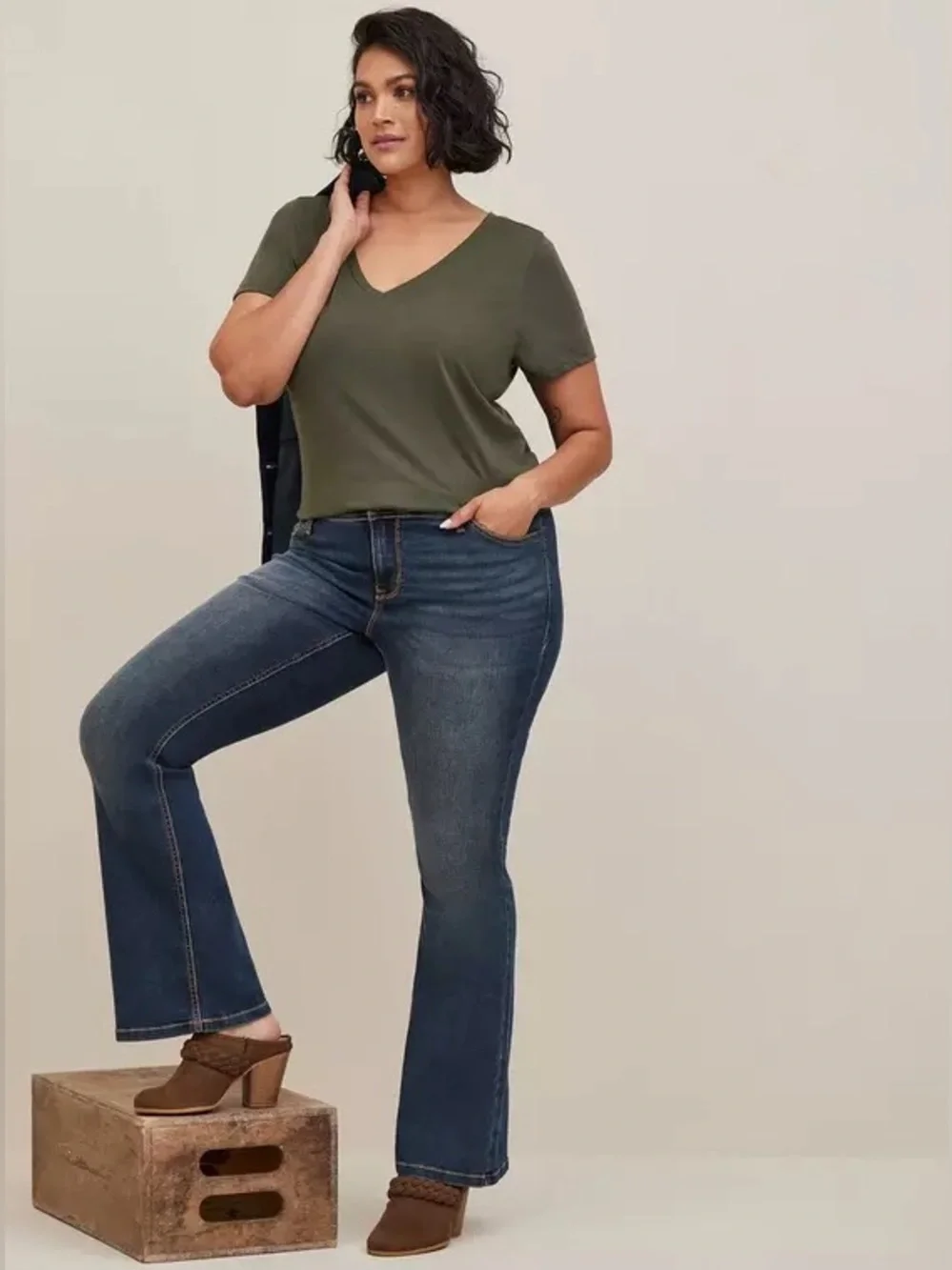 Torrid luxe slim boot Jean